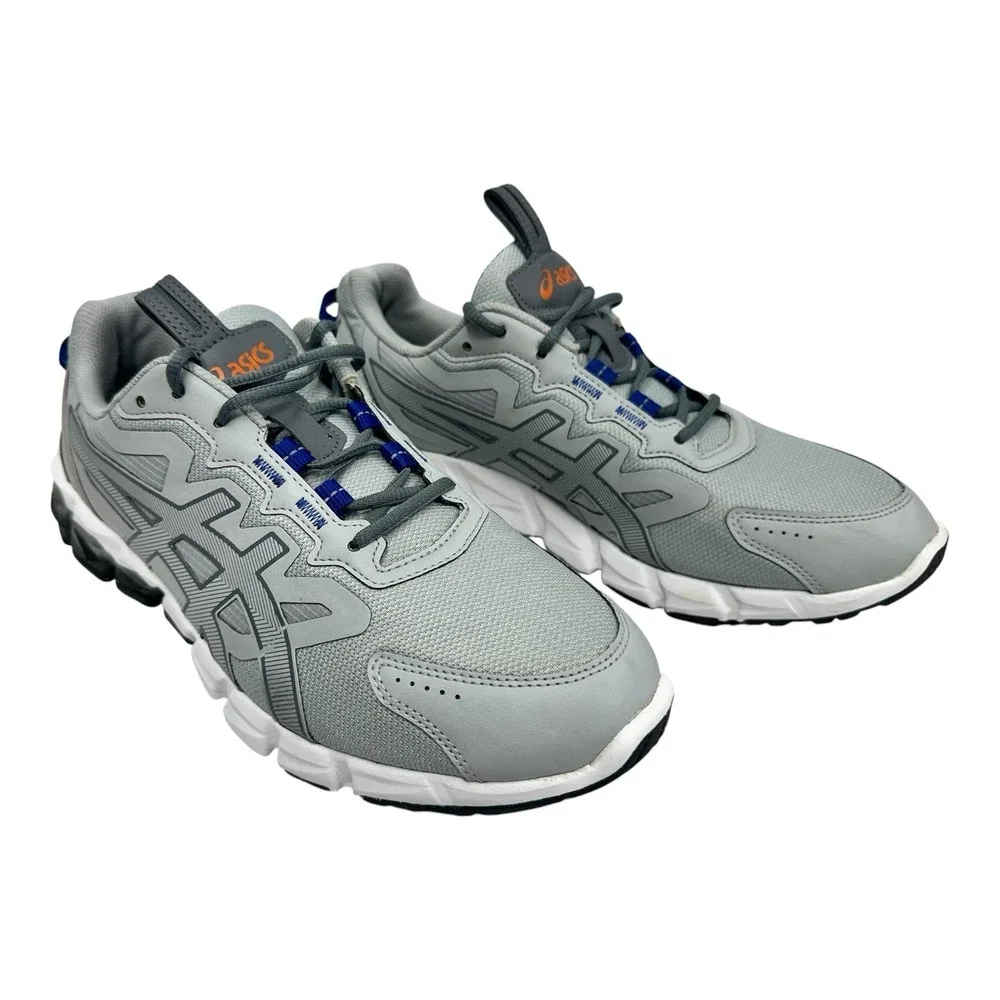 Asics Gel-Quantum 90 Athletic Running Shoes Mens Size 9.5 Gray Blue Sneakers